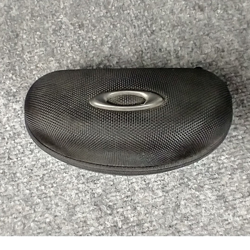 Oakley Sunglasses Case Unisex OS Black Ballistic Nylon Hard Shell Vault